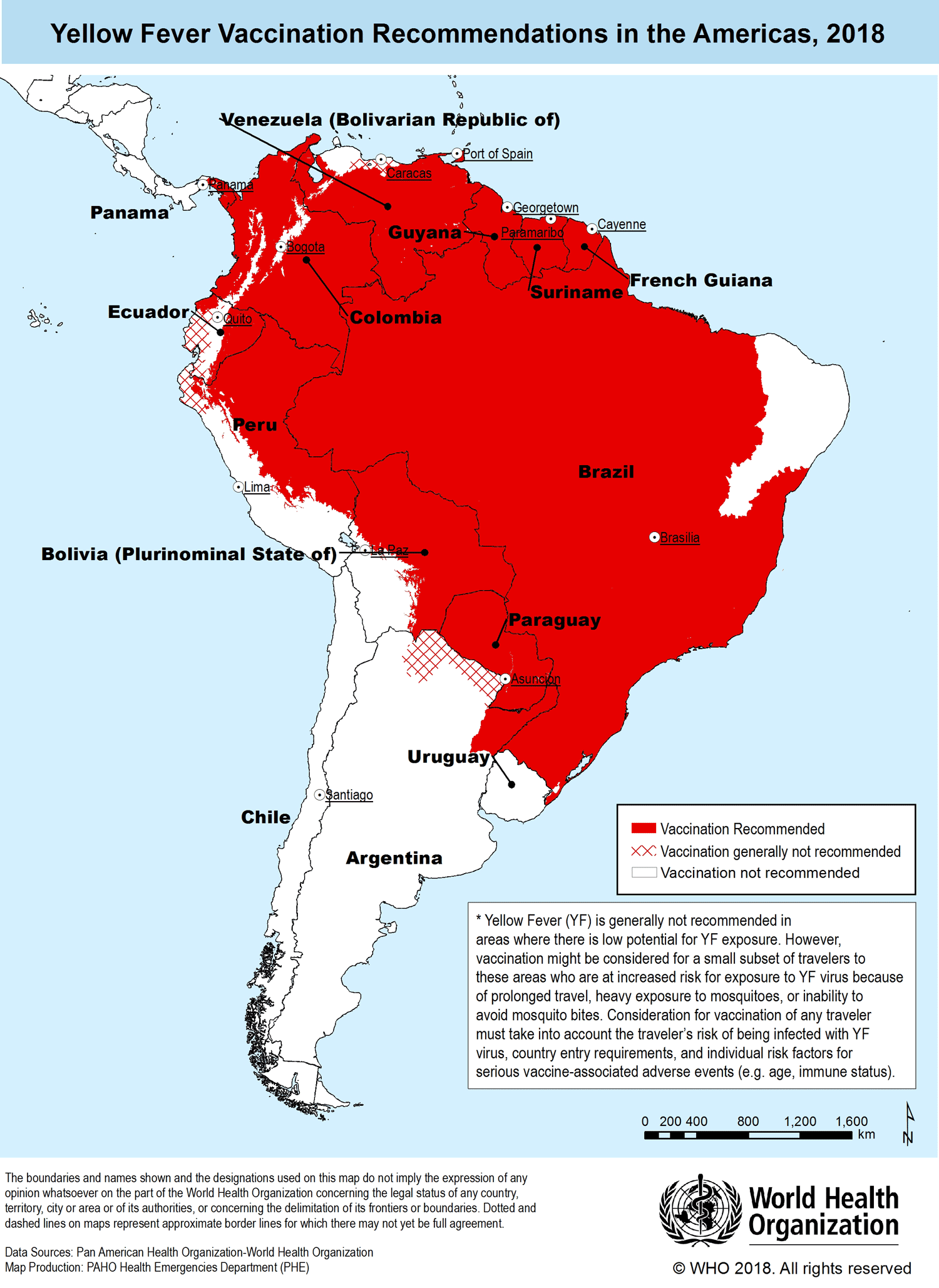 Yellow Fever Risk Areas Fit For Travel 